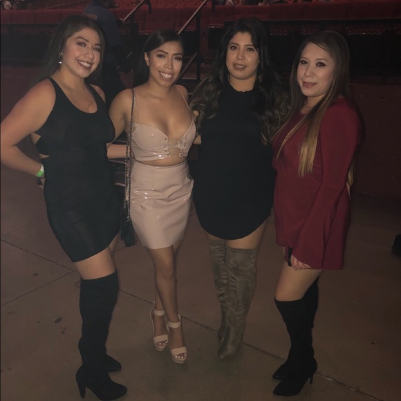 Latex Nude Mini Skirt - Picture 7 of 7